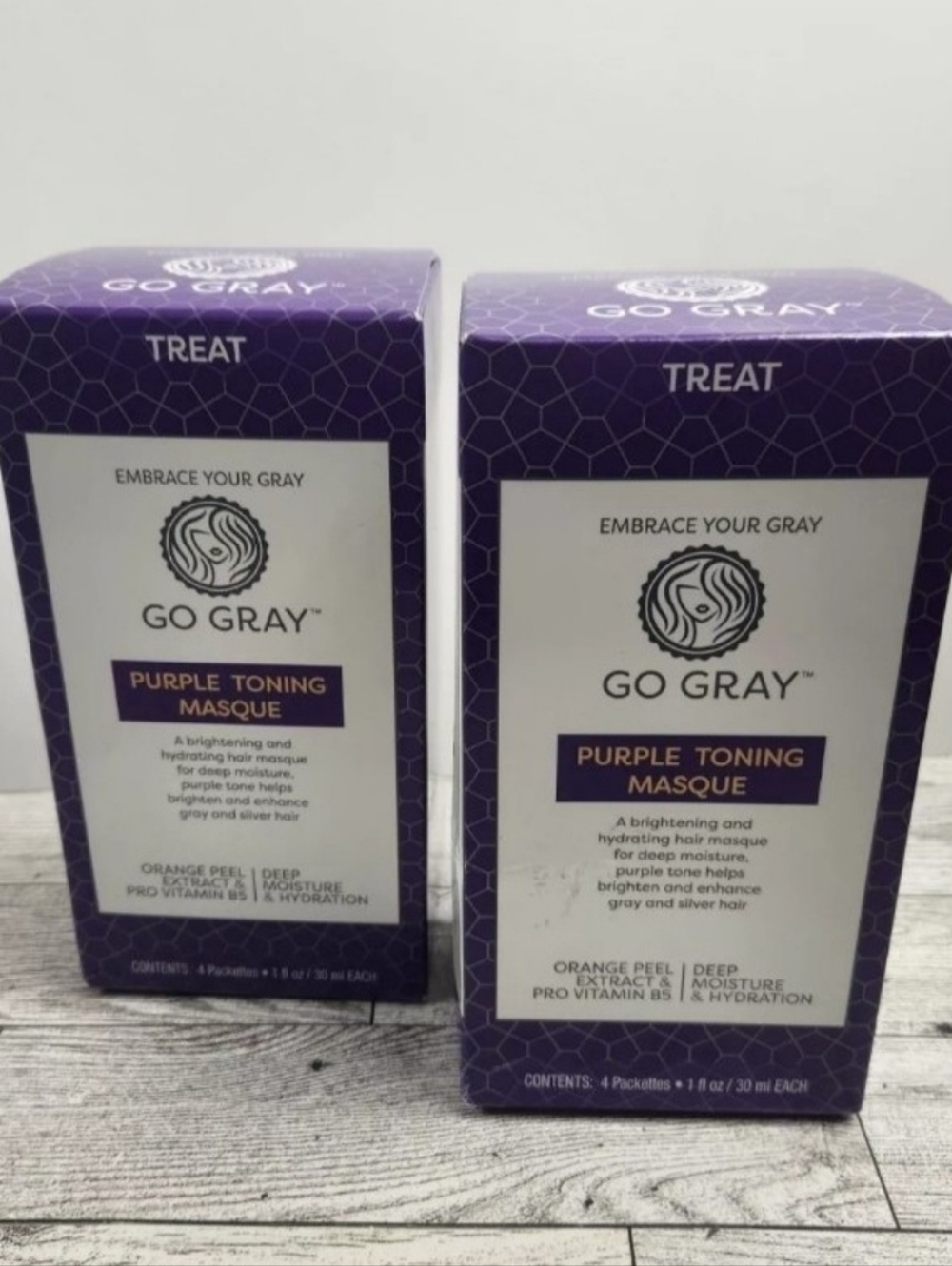 GO GRAY Purple Toning Masque - Purple